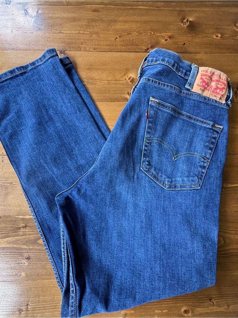Levi’s 511 Men’s Slim Fit Jeans 38x30 Blue Denim